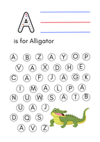Dab & Dot Alphabet